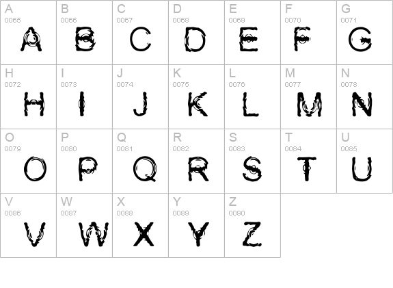 Wasser details - Free Fonts at FontZone.net