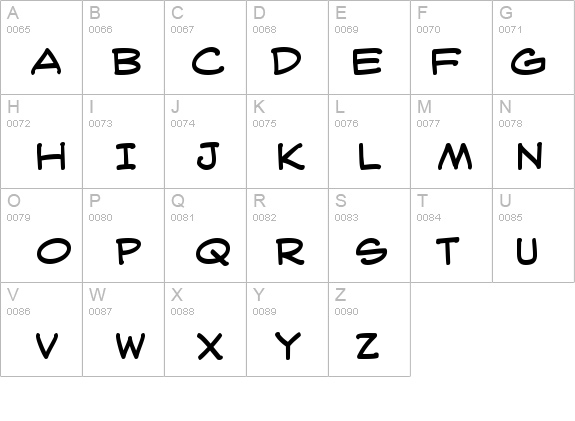 WebLetterer BB details - Free Fonts at FontZone.net