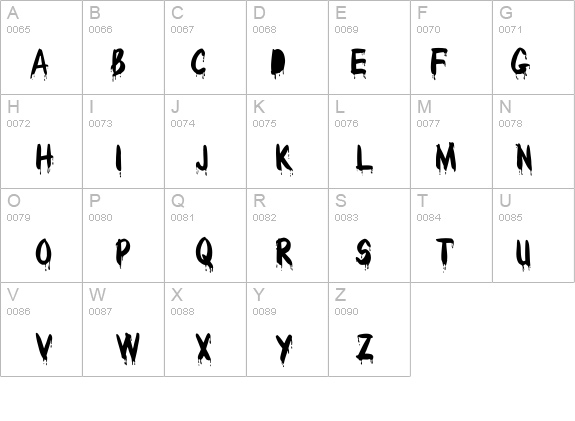 Wet Paint MF details - Free Fonts at FontZone.net