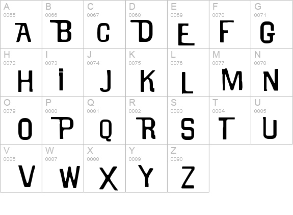 Will Robinson details - Free Fonts at FontZone.net