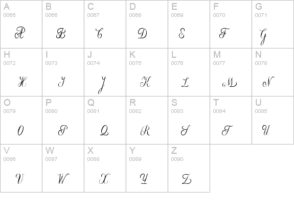 Willegha (Unregistered) details - Free Fonts at FontZone.net