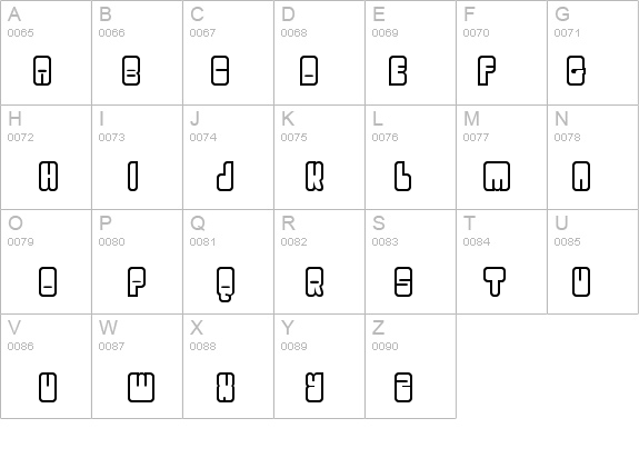 Woggle details - Free Fonts at FontZone.net