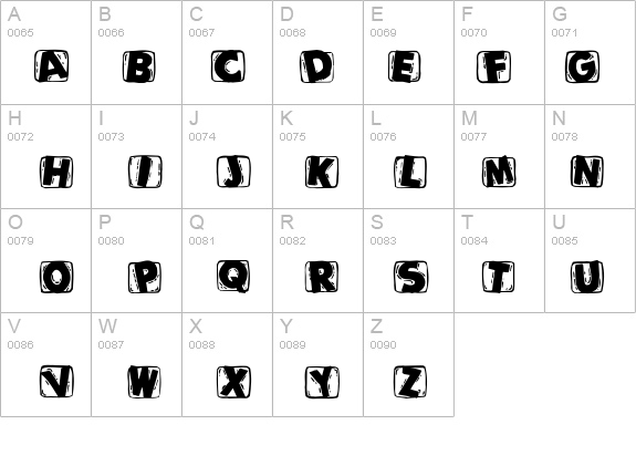 WoodcuttedCapsBlack details - Free Fonts at FontZone.net