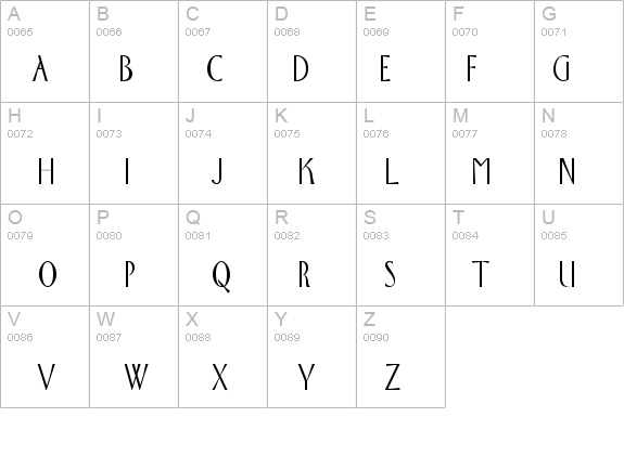 Wright-Condensed Normal details - Free Fonts at FontZone.net