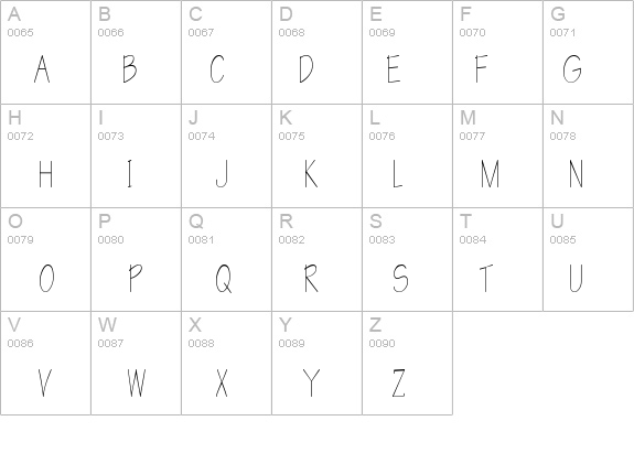 WriteCondensed details - Free Fonts at FontZone.net