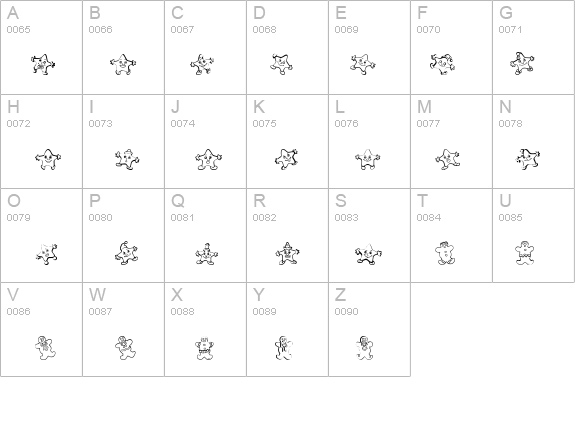 WWGingerbread details - Free Fonts at FontZone.net