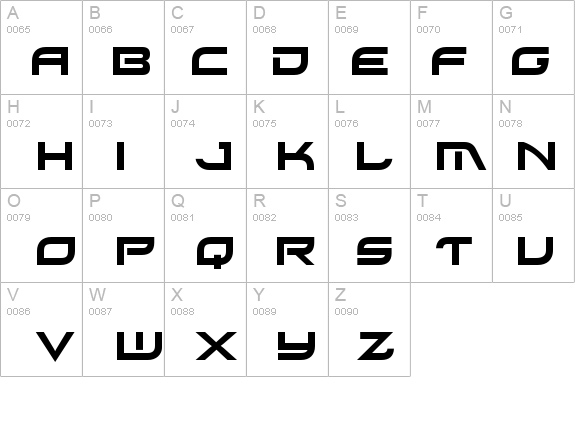 Xirod details - Free Fonts at FontZone.net