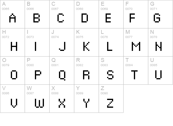xpaider pixel explosion 02 details - Free Fonts at FontZone.net