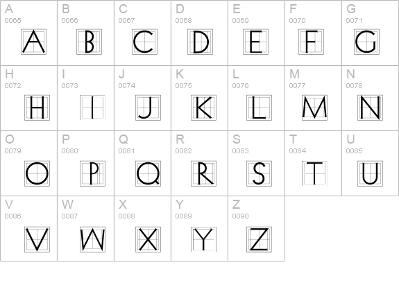 XperimentypoThree Squares details - Free Fonts at FontZone.net