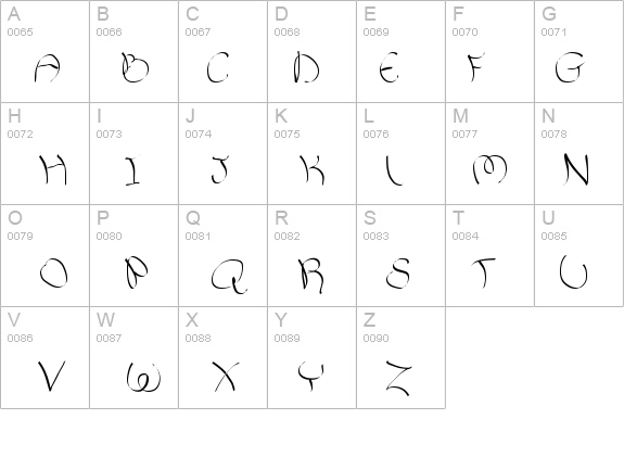 YaelOkFch details - Free Fonts at FontZone.net