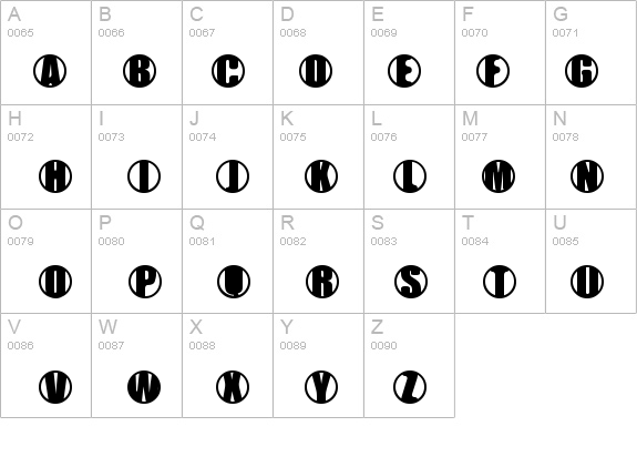 YChrome Contained details - Free Fonts at FontZone.net