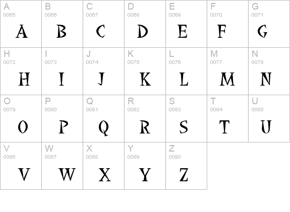 Yucatan details - Free Fonts at FontZone.net