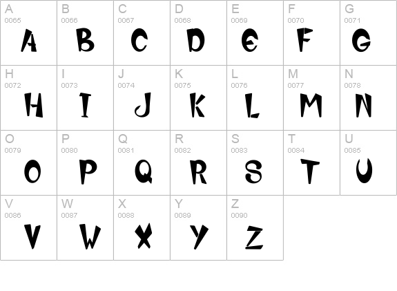 Zebbadee details - Free Fonts at FontZone.net