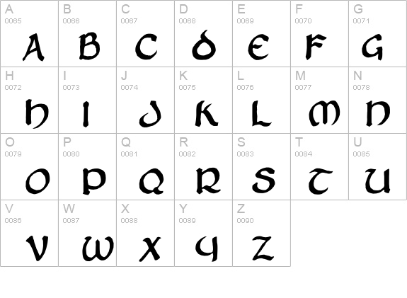 Zilluncial details - Free Fonts at FontZone.net