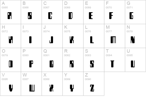 Zyborgs Condensed details - Free Fonts at FontZone.net