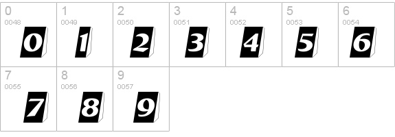 a_BremenCm3D details - Free Fonts at FontZone.net