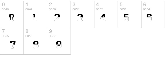 a_CampusB&W details - Free Fonts at FontZone.net