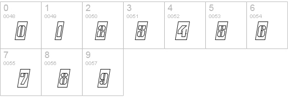 a_GladeCmOtlSl details - Free Fonts at FontZone.net