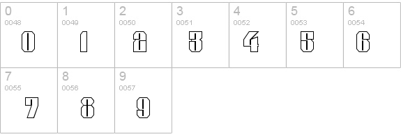 a_GladeOtl details - Free Fonts at FontZone.net