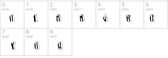 a_Harder3DLeftTwist details - Free Fonts at FontZone.net