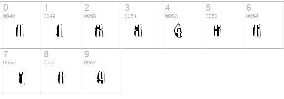 a_Harder3dTurnDown details - Free Fonts at FontZone.net