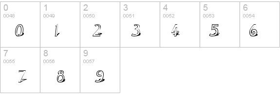 a_ModernoOtl3DSh details - Free Fonts at FontZone.net
