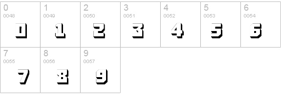 a_Simpler3D Bold details - Free Fonts at FontZone.net