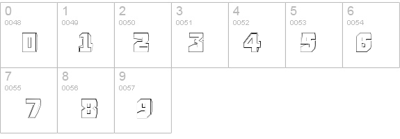 a_Simpler3DHollow details - Free Fonts at FontZone.net