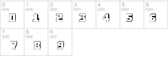a_Simpler3Dreal details - Free Fonts at FontZone.net
