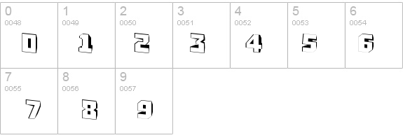 a_Simpler3DShiftDown details - Free Fonts at FontZone.net