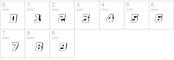 a_Simpler3DSlanted details - Free Fonts at FontZone.net