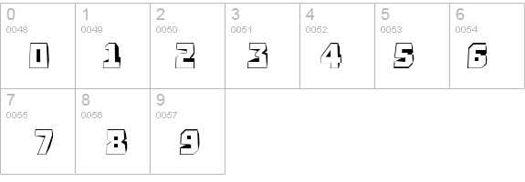 a_Simpler3DTurnDown details - Free Fonts at FontZone.net