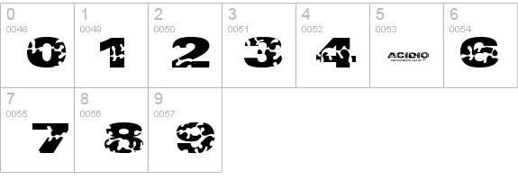 Acidio amore details - Free Fonts at FontZone.net