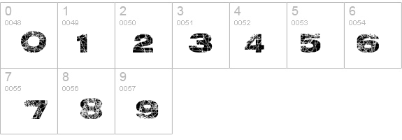 Action of the Time New UL details - Free Fonts at FontZone.net