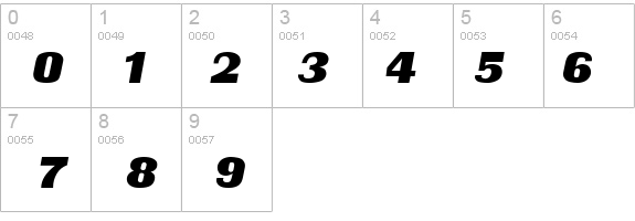 Airline details - Free Fonts at FontZone.net