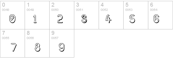 Alpha Romanie Outline G98 details - Free Fonts at FontZone.net