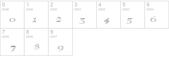 AlphaRev Hollow details - Free Fonts at FontZone.net