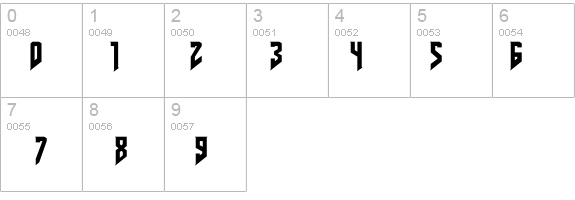 AmazDooMLeft2 details - Free Fonts at FontZone.net