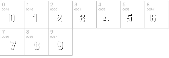 Anderson Fireball XL5 Shadow details - Free Fonts at FontZone.net