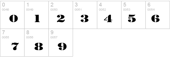 Army Expanded details - Free Fonts at FontZone.net
