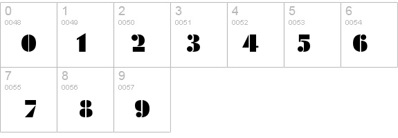 ArmyBlackPlain details - Free Fonts at FontZone.net