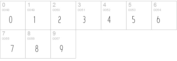 Asenine Super Thin details - Free Fonts at FontZone.net