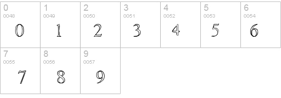 AshaOutline details - Free Fonts at FontZone.net