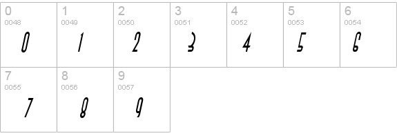 Asia Thin Italic details - Free Fonts at FontZone.net