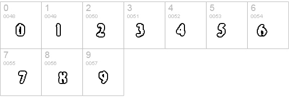 Astro Creep 2 details - Free Fonts at FontZone.net