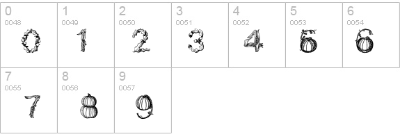 Autumn Gifts details - Free Fonts at FontZone.net