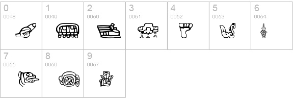 aztec details - Free Fonts at FontZone.net