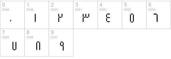 B Elm details - Free Fonts at FontZone.net
