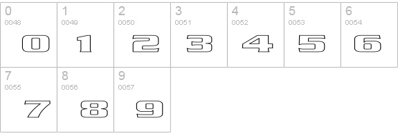 Babylon5 Hollow details - Free Fonts at FontZone.net