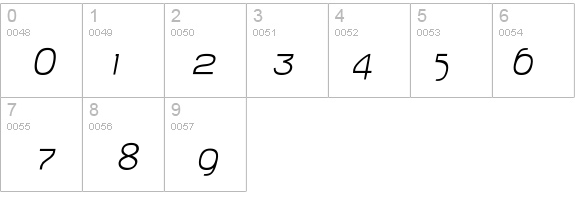 BabyMineThinOblique details - Free Fonts at FontZone.net